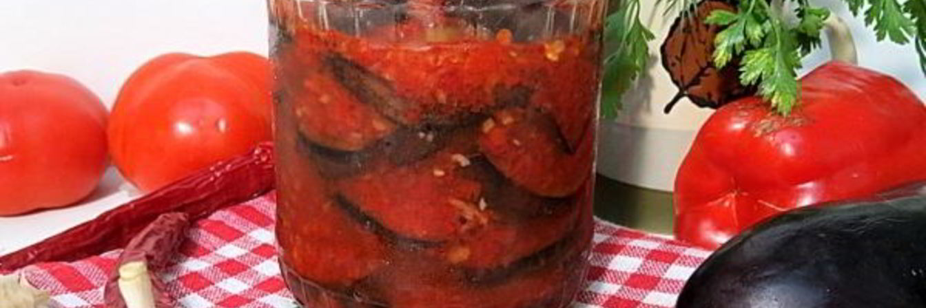 Баклажаны острые жареные на зиму