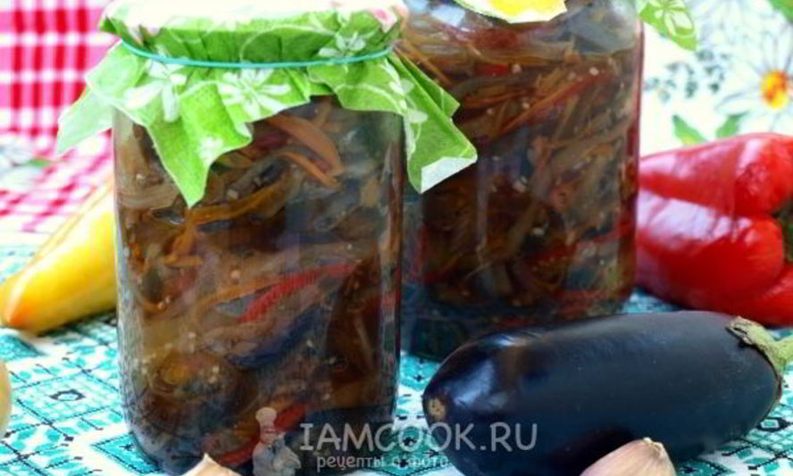 Рецепт баклажанов по-корейски на зиму
