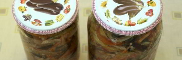 баклажаны по-корейски на зиму