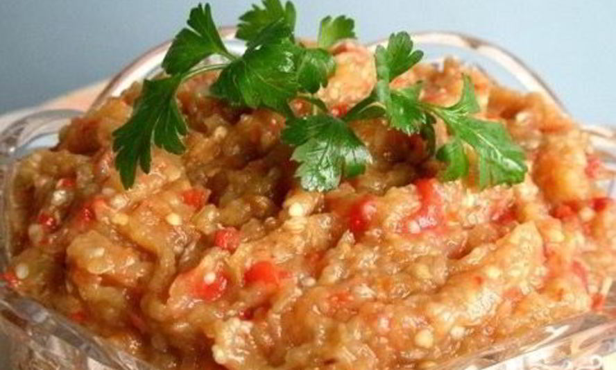 Рецепт баклажанов с чесноком на зиму