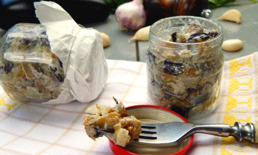 Рецепт баклажанов с майонезом на зиму