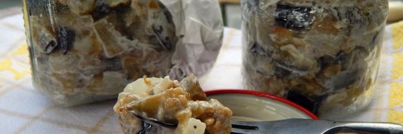 баклажаны с майонезом на зиму