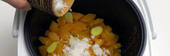 апельсиновый джем в мультиварке