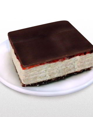 Австралийский чизкейк с фруктовым джемом