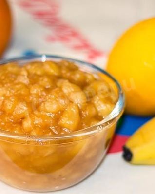 Банановый джем