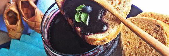 черничный джем из духовки