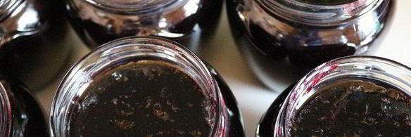 черничный джем с черной смородиной