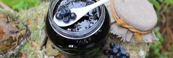 черничный джем с черной смородиной