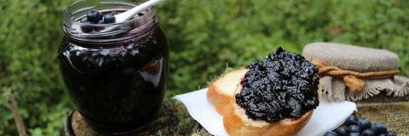 черничный джем с черной смородиной