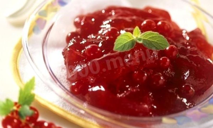 Рецепт джема из красной смородины на зиму