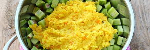 джем из ревеня и апельсина