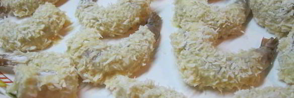 креветки кокосовые с острым джемом