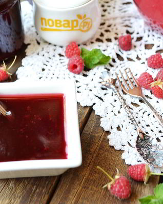 Малиновый джем без косточек