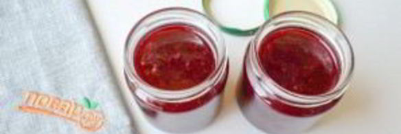 малиновый джем без косточек
