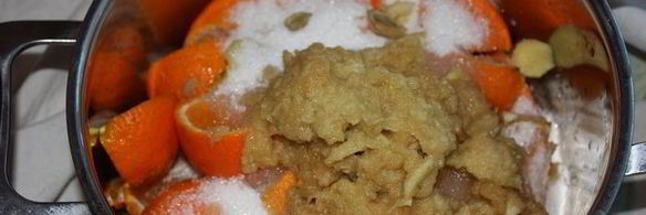 мандариново-имбирный джем