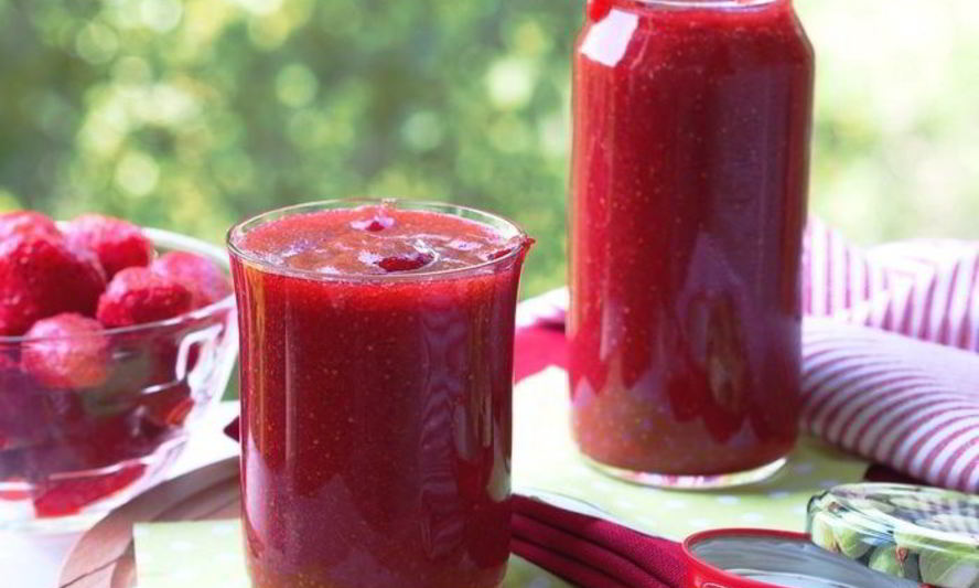 Рецепт натурального джема из клубники