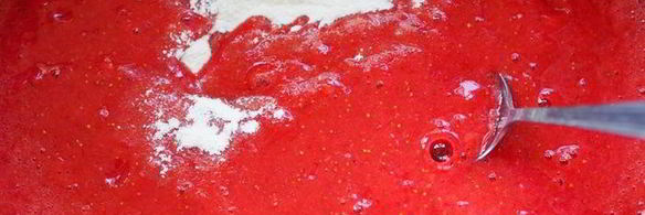 натуральный джем из клубники