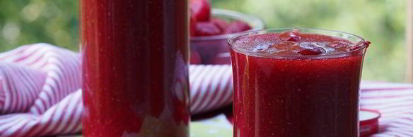 натуральный джем из клубники