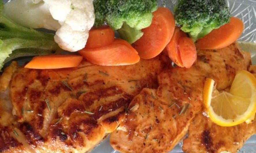 Рецепт семги в абрикосовом джеме