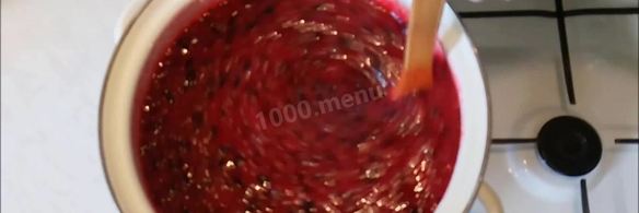 смородиновый джем из черной смородины на зиму