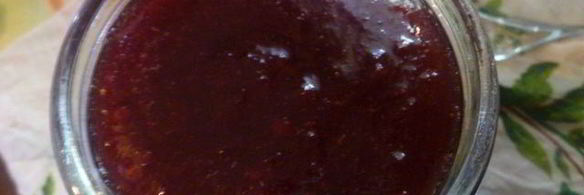 яблочно-терновый джем