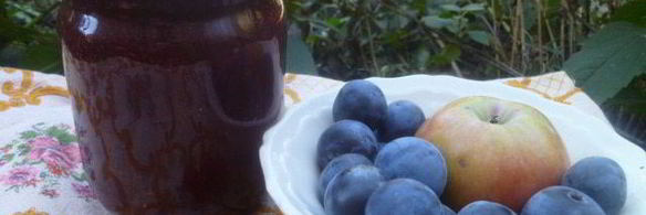 яблочно-терновый джем