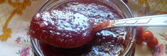 яблочно-терновый джем