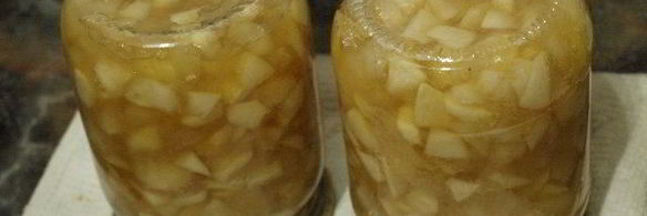 яблочный джем с карамелью