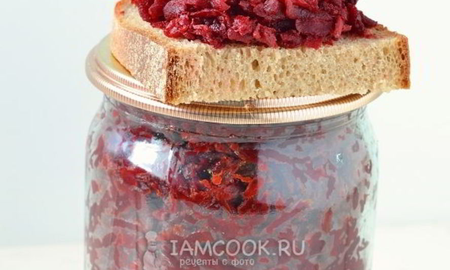Рецепт икры из свеклы на зиму