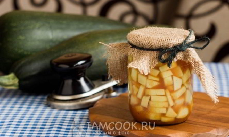 Рецепт кабачков с кетчупом на зиму
