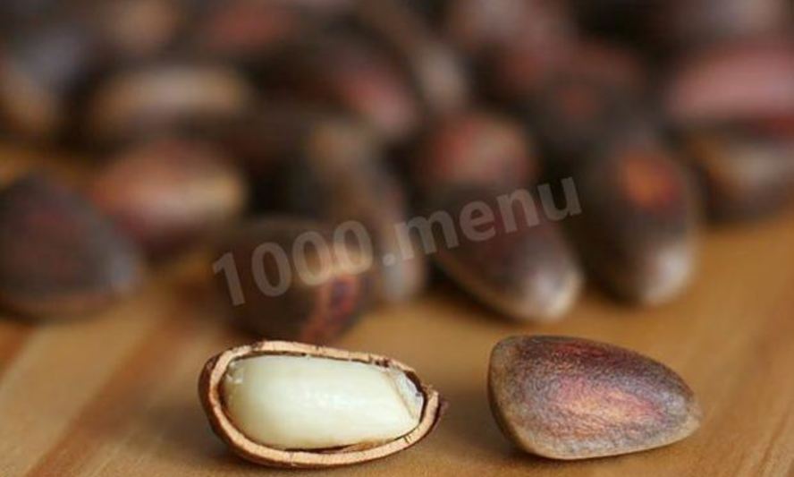 Рецепт кедровых орехов с медом