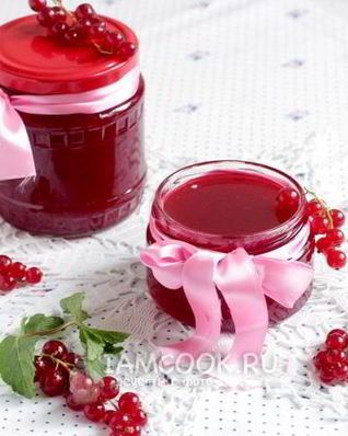 Классическое желе из красной смородины на зиму