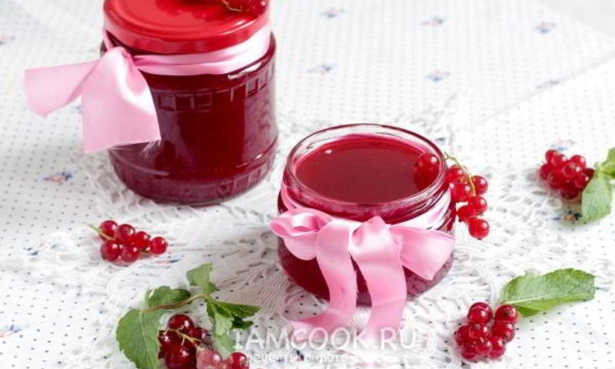 Рецепт классического желе из красной смородины на зиму