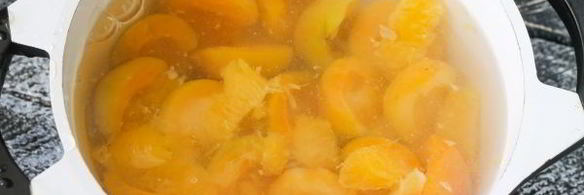 компот из абрикосов и апельсинов на зиму