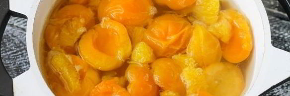 компот из абрикосов и апельсинов на зиму