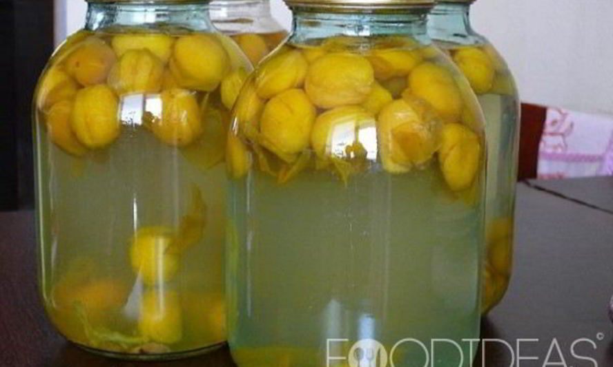 Рецепт компота из белой сливы