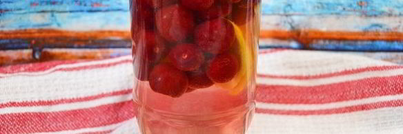 компот из черешни с лимоном на зиму