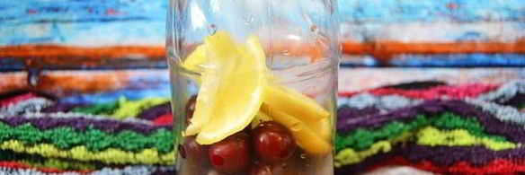 компот из черешни с лимоном на зиму