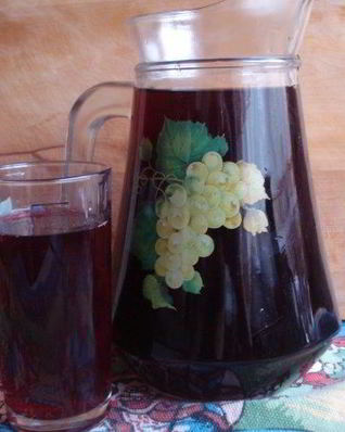 Компот из черники