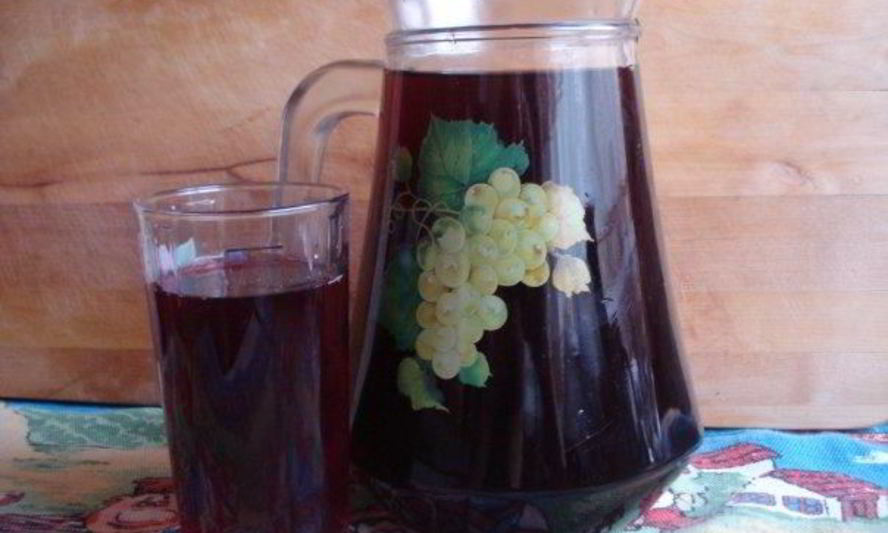 Рецепт компота из черники