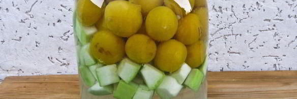 компот из кабачков и алычи