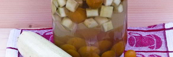 компот из кабачков и алычи