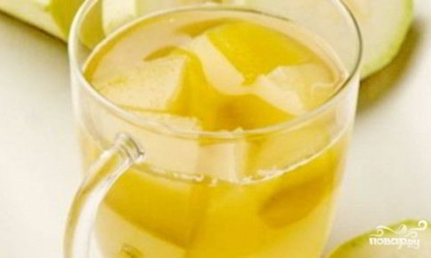 Рецепт компота из кабачков на зиму