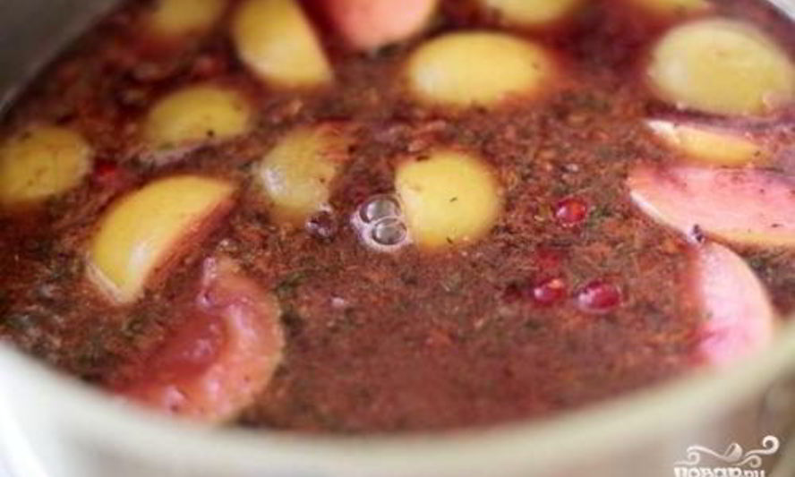 Рецепт компота из калины