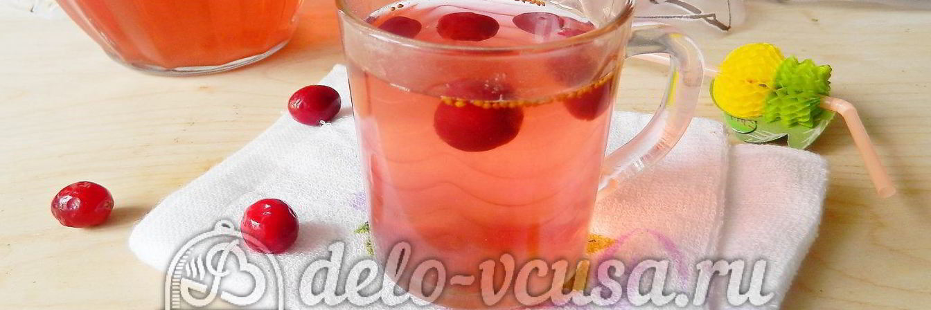Компот из клюквы