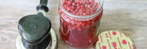 компот из красной смородины на зиму