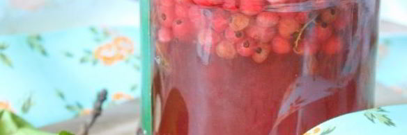 компот из красной смородины на зиму