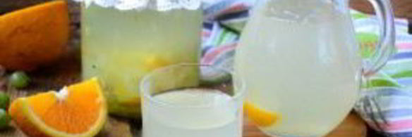 компот из крыжовника с апельсином на зиму