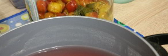 компот из мелкой сливы с мятой