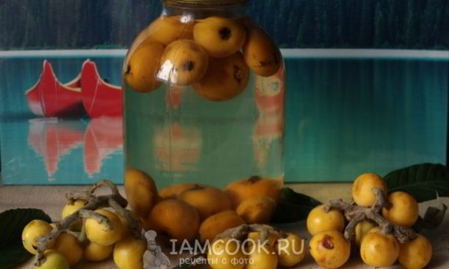 Рецепт компота из мушмулы на зиму